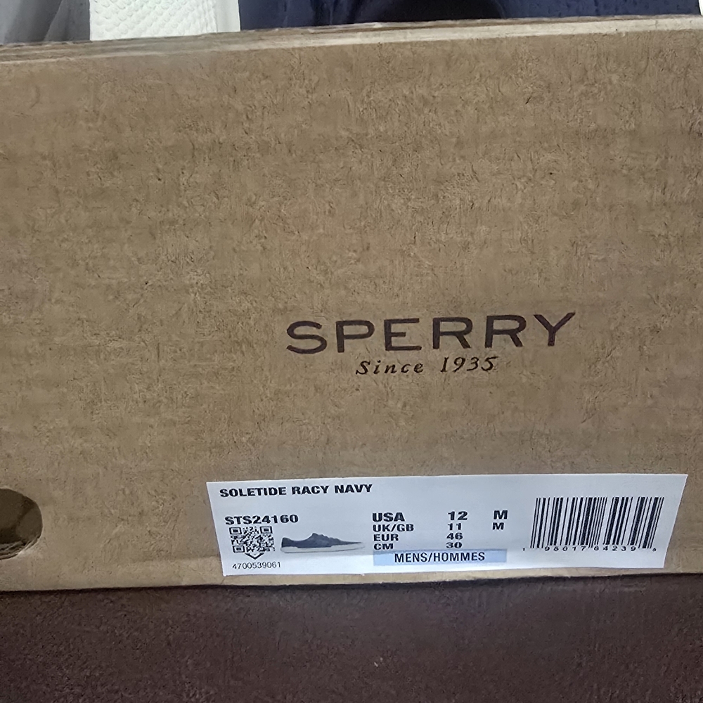 Sperry Soletide Racy Navy Shoes